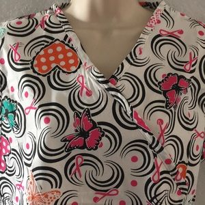 BHU Medical Uniform Scrub Top SM